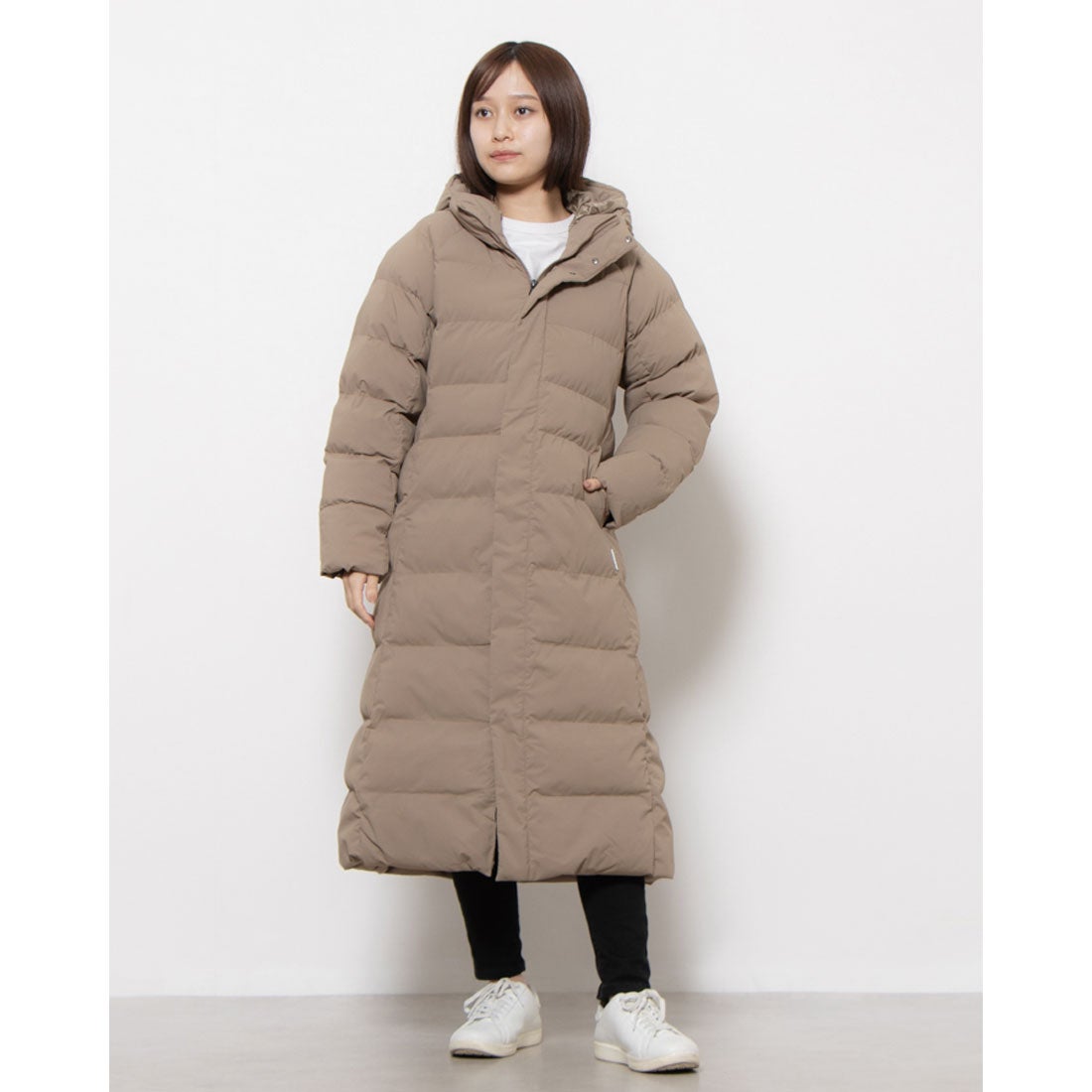 ティゴラ TIGORA レディース ベンチコート アルミ蓄熱パデットロング