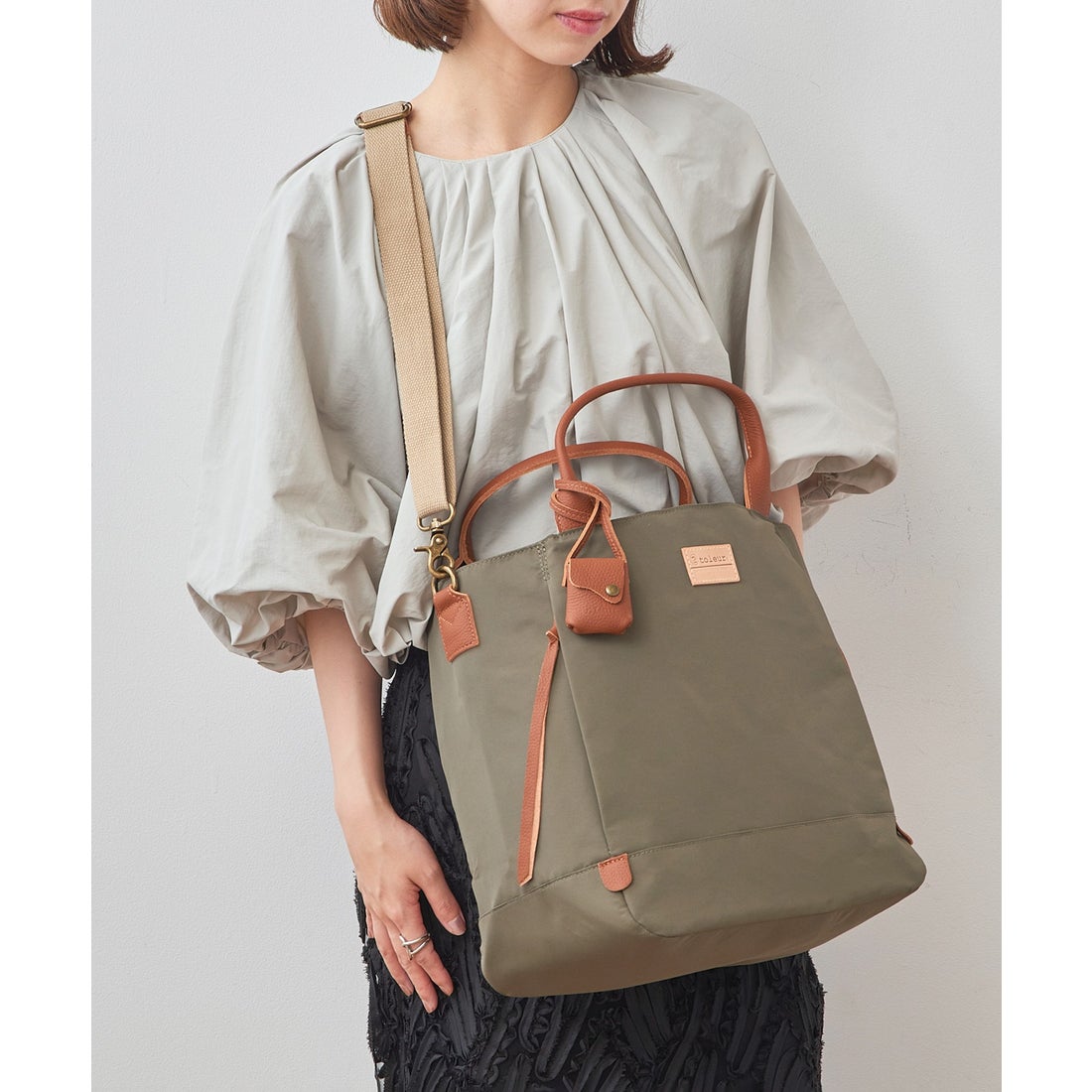 トーラ toleur 【toleur / トーラ】ナイロン グログラン トートバッグ