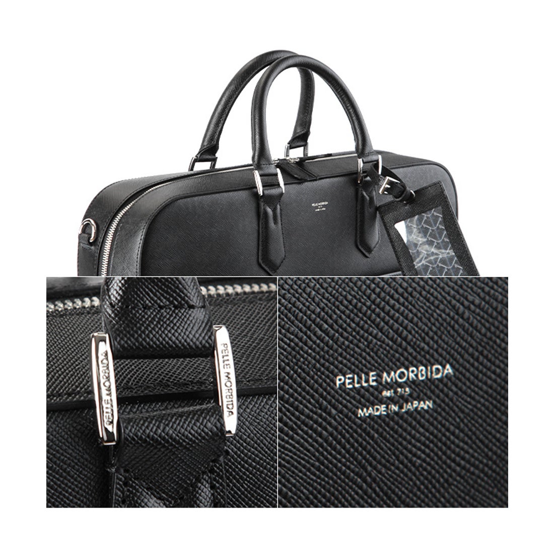 PELLE MORBIDA ビジネスバッグ ブラックCA013 楽天市場