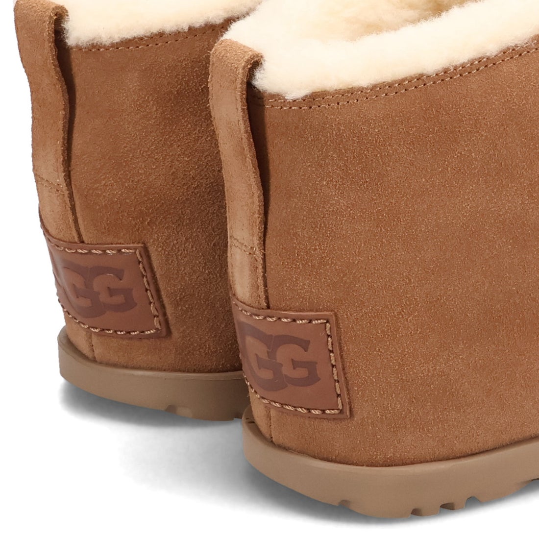 UGG アグ ブーツ ムートンブーツ ルームシューズ パンプド レース