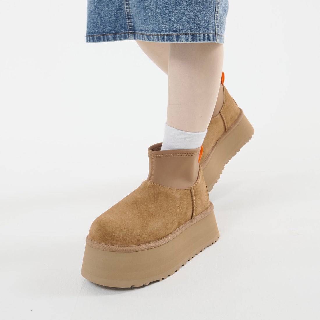 UGG アグ クラシックミニ ディッパー ブーツ レディース 厚底 CLASSIC