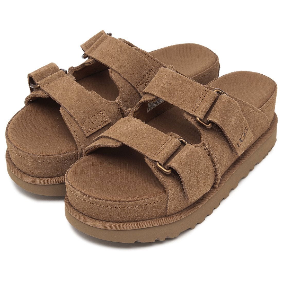 アグ UGG アグ 厚底 サンダル ゴールデンスターハイ スライド