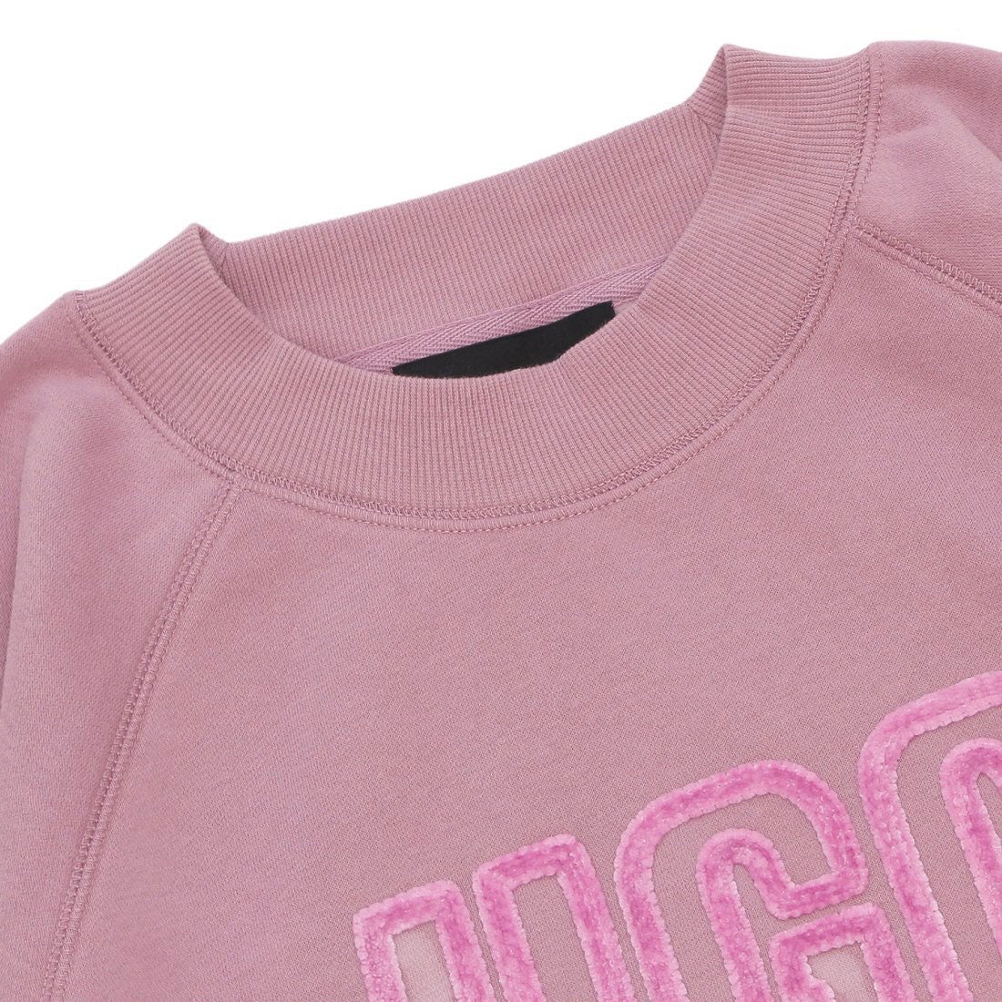 アグ UGG アグ スウェット UGG ロゴ クルーネック スウェット ピンク