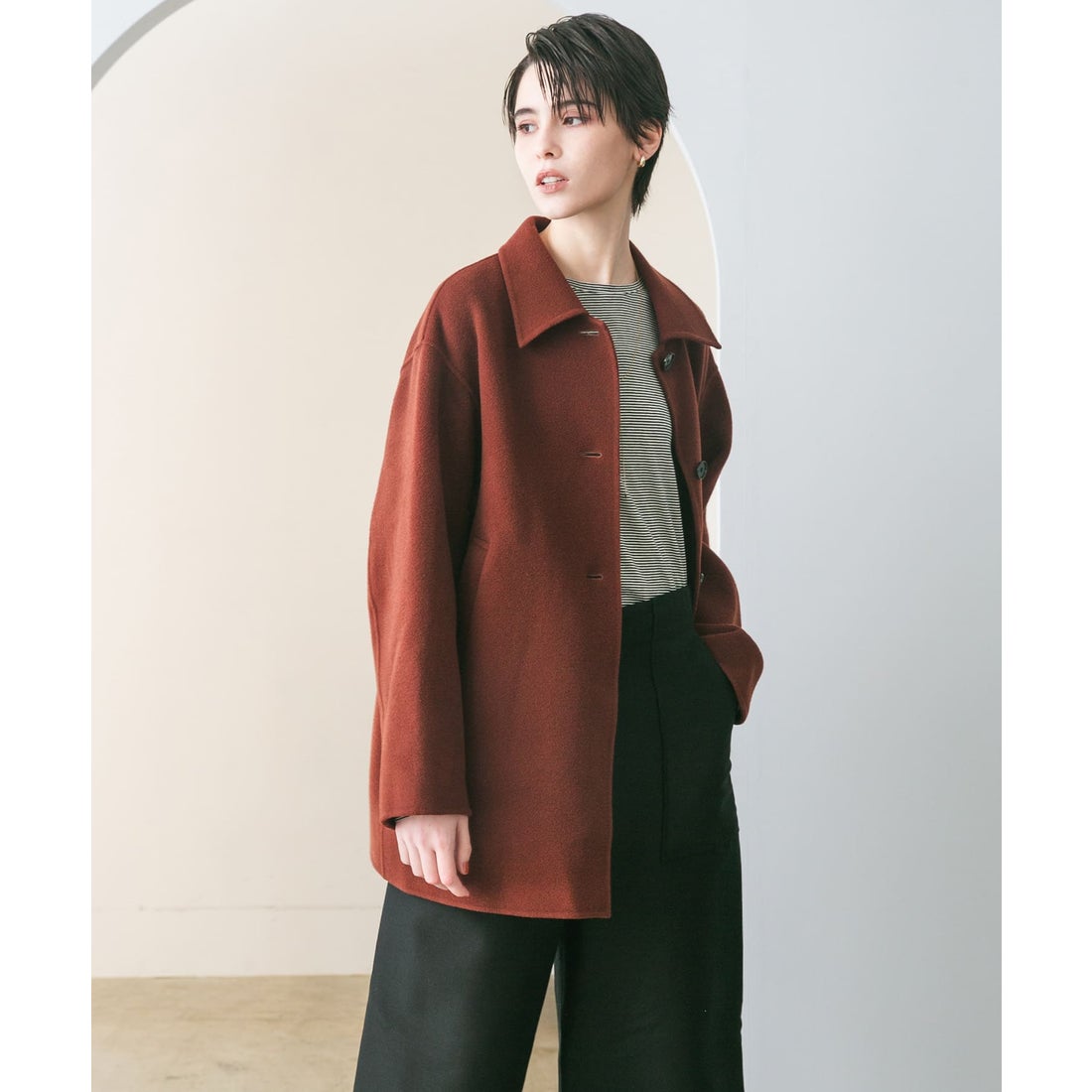 アーバンリサーチ URBAN RESEARCH スーパー140ステンカラーリバー