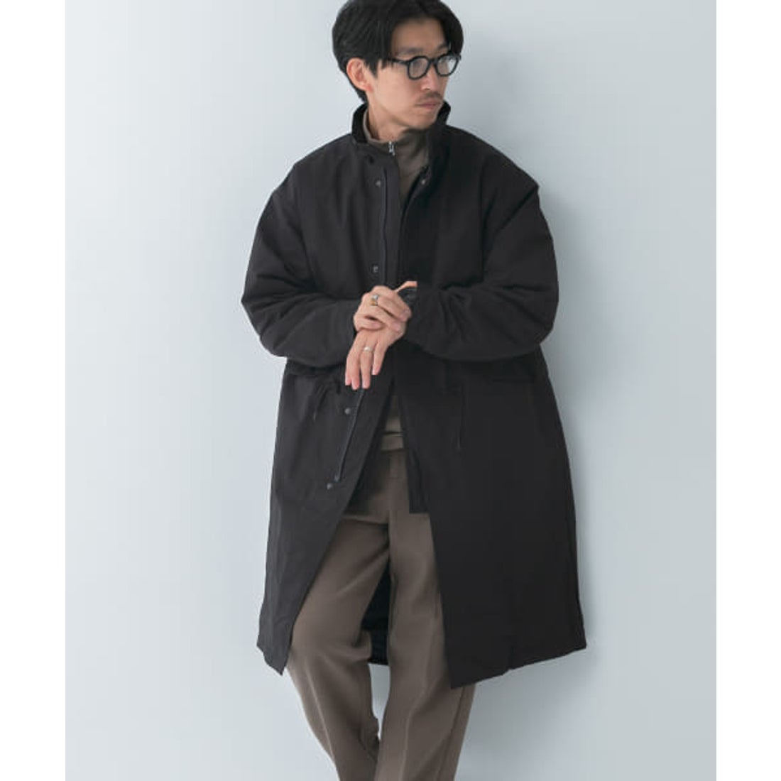アイテムズ アーバンリサーチ ITEMS URBAN RESEARCH 3WAY フードレス