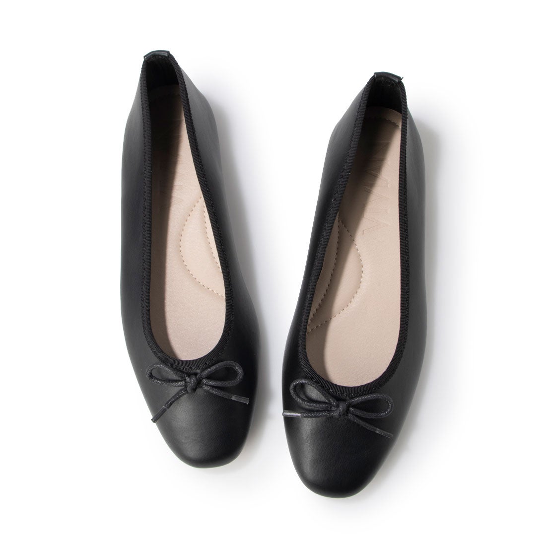 ヴィヴィアン VIVIAN スクエアトゥソフトタッチフラットバレエシューズ