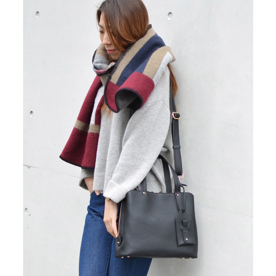 人気item／ヴィータフェリーチェ VitaFelice 本革 レザー ハンドバッグ