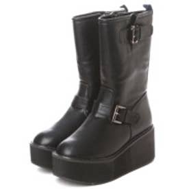 厚底エンジニアブーツ （ブラック） -YOSUKE U・S・A 公式