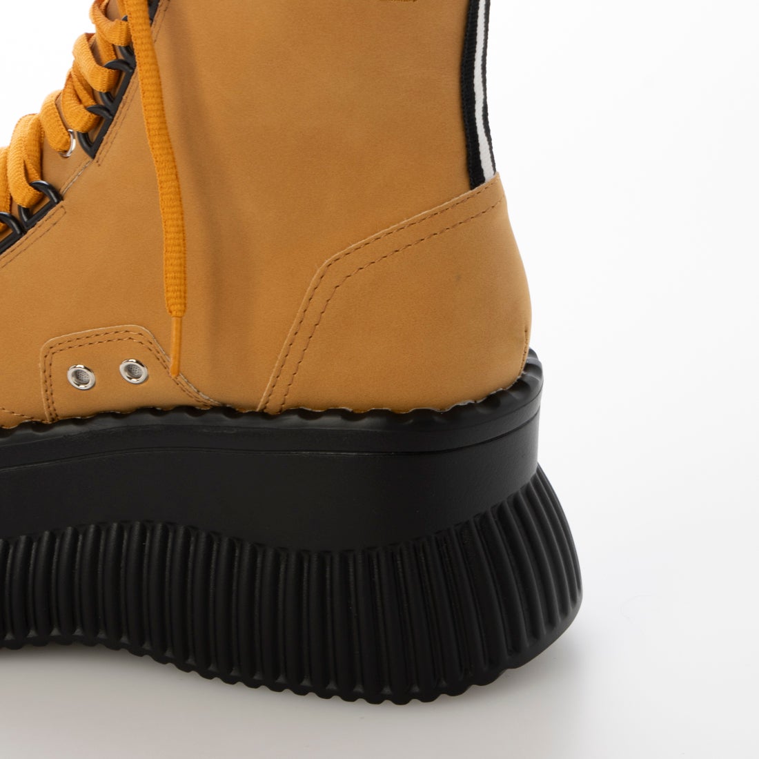 厚底レースアップブーツ （イエロー） -YOSUKE U・S・A 公式