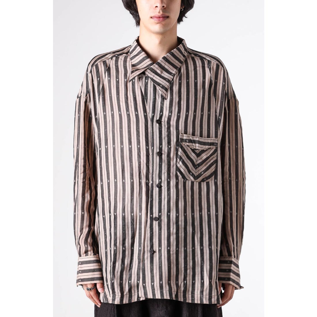 ZIGGY CHEN Oversized Stripe Shirt （Stripe） - Osaka / Kyoto