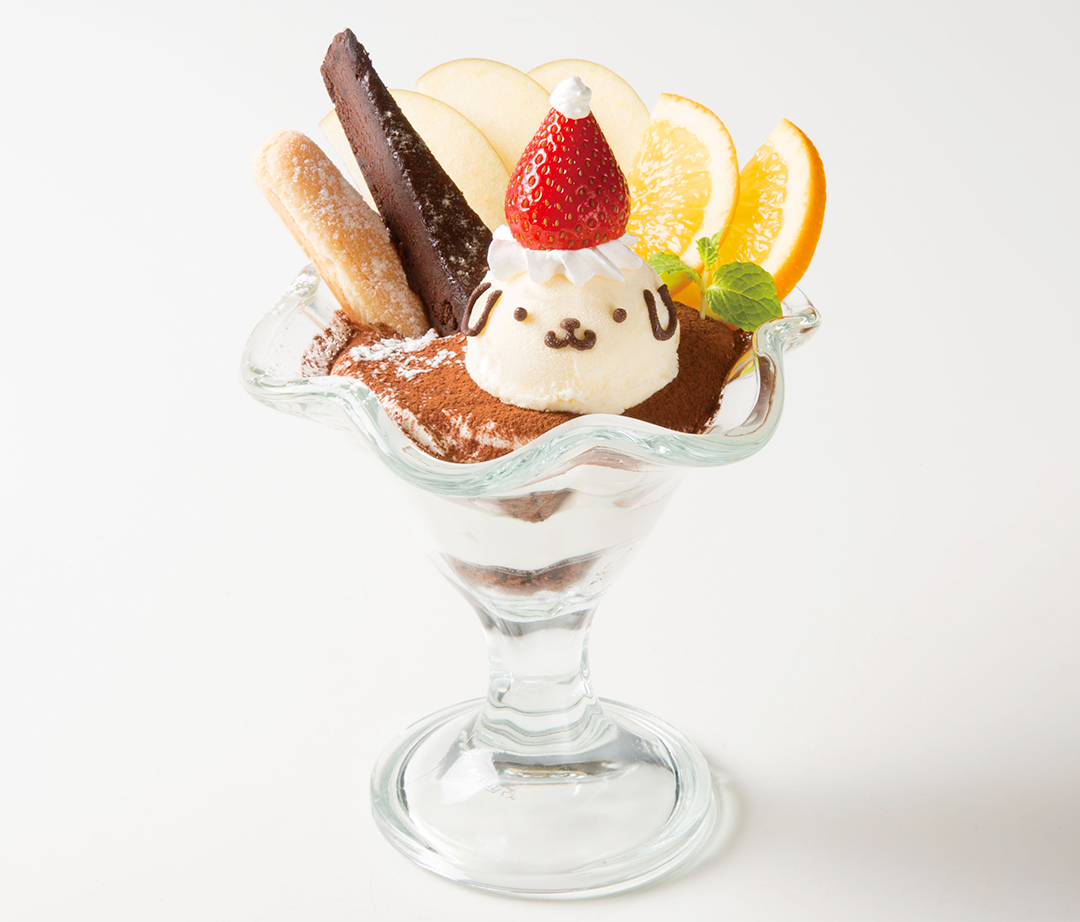 ポムポムプリン ポムポムプリンカフェ限定 サンタ クリスマス