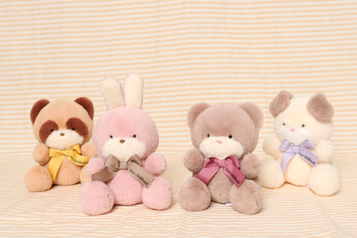 1980年代生まれの昭和レトロなぬいぐるみを再現♡『あの頃のともだち