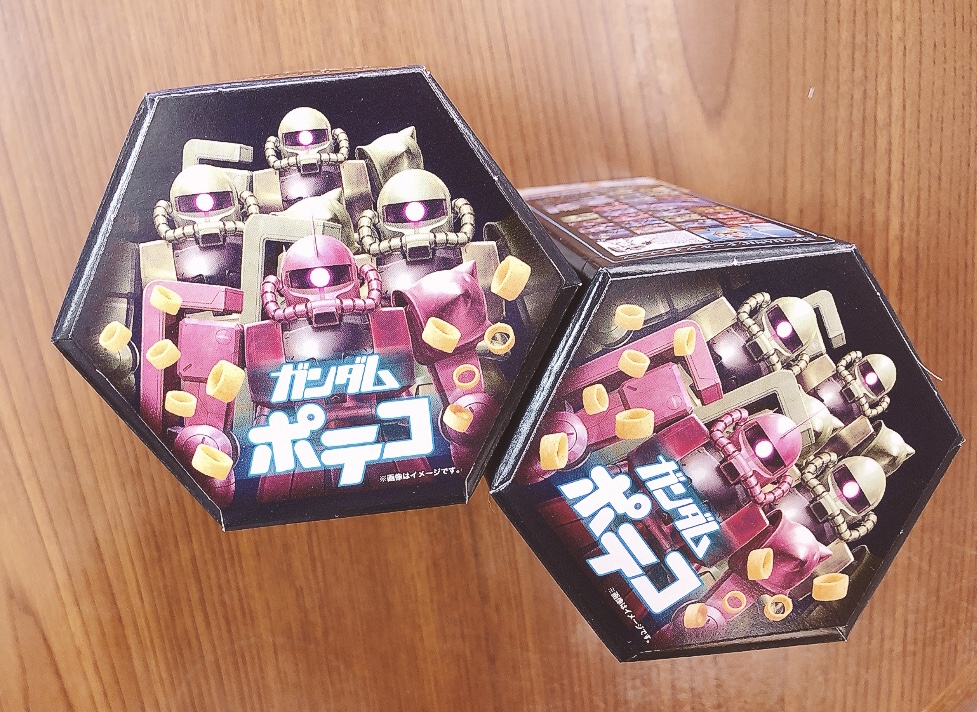 ポテコと機動戦⼠ガンダムが夢のコラボ！オリジナルシール付の
