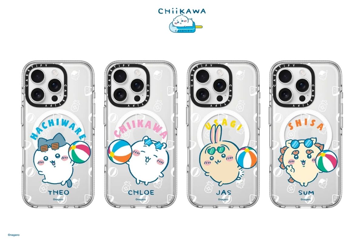 ちいかわ x CASETiFY」コラボ第2弾が発売！ちいかわ、ハチワレ、うさぎ
