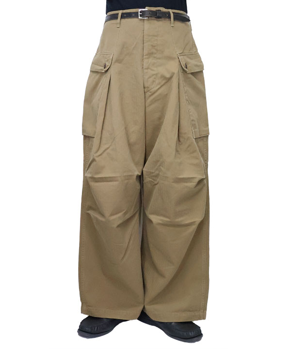 KAPITAL キャピタル ヘリンボン ジャンボ モンキーパンツ - SE7EN