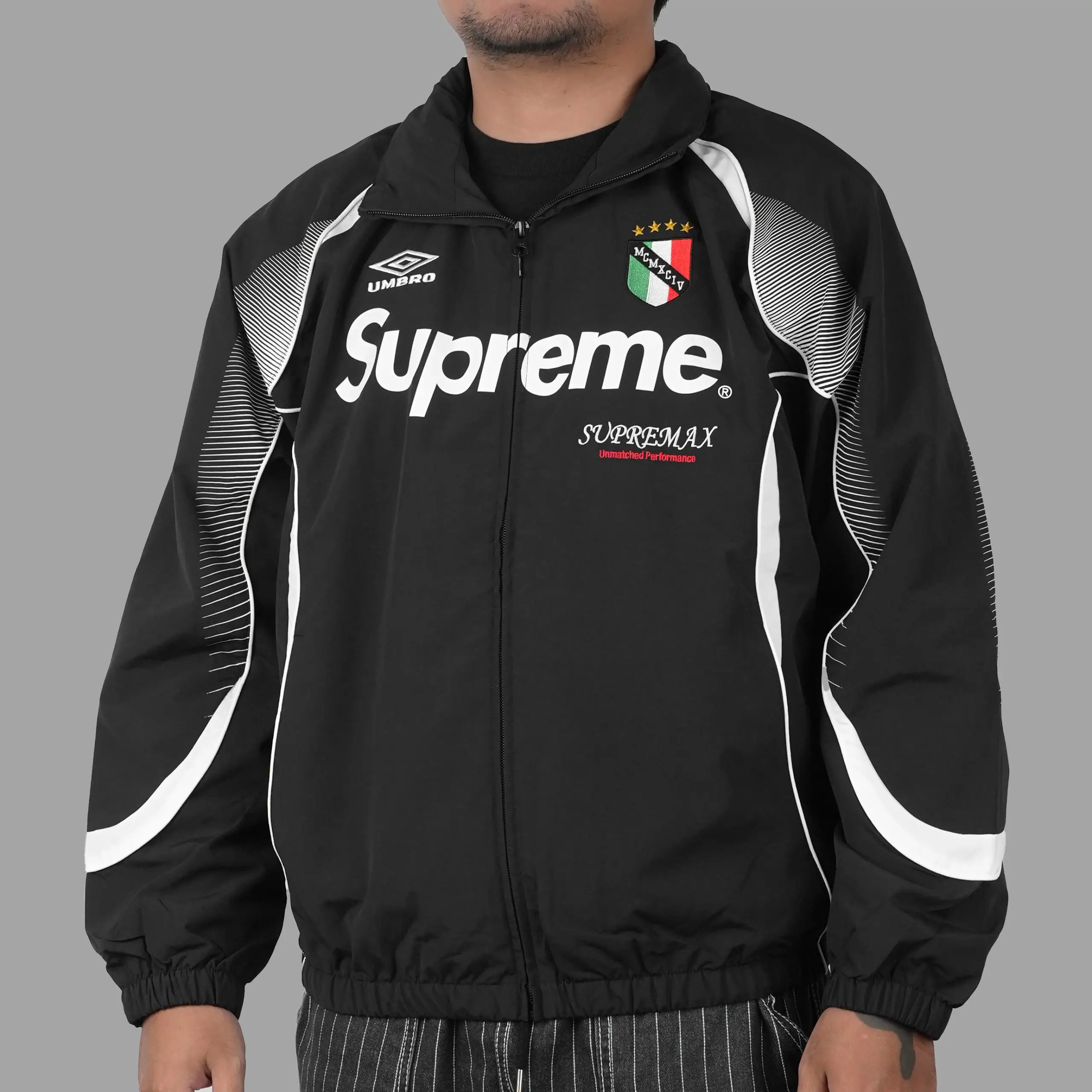 Supreme Umbro Track Jacket Black SS22 | Senikersku