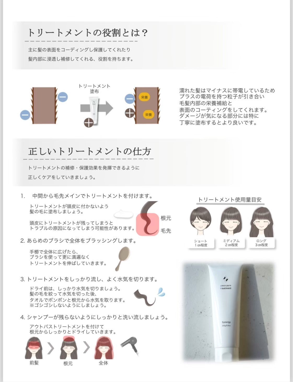 Synergy piece pure treatment シナジー ピースピュアトリートメント