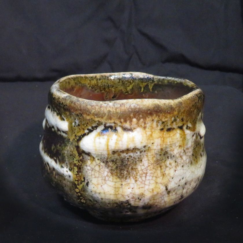 茶道具 抹茶茶碗（まっちゃちゃわん） はふり志野 茶碗 信楽焼 灰塚窯