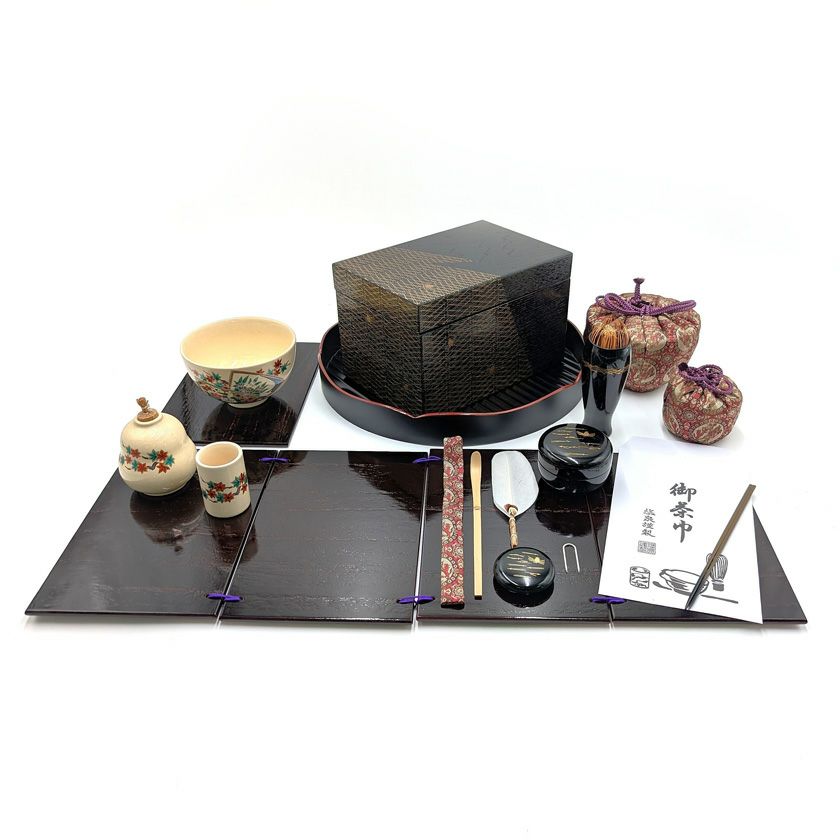 茶箱・お点前セット | 千年の香り 千紀園
