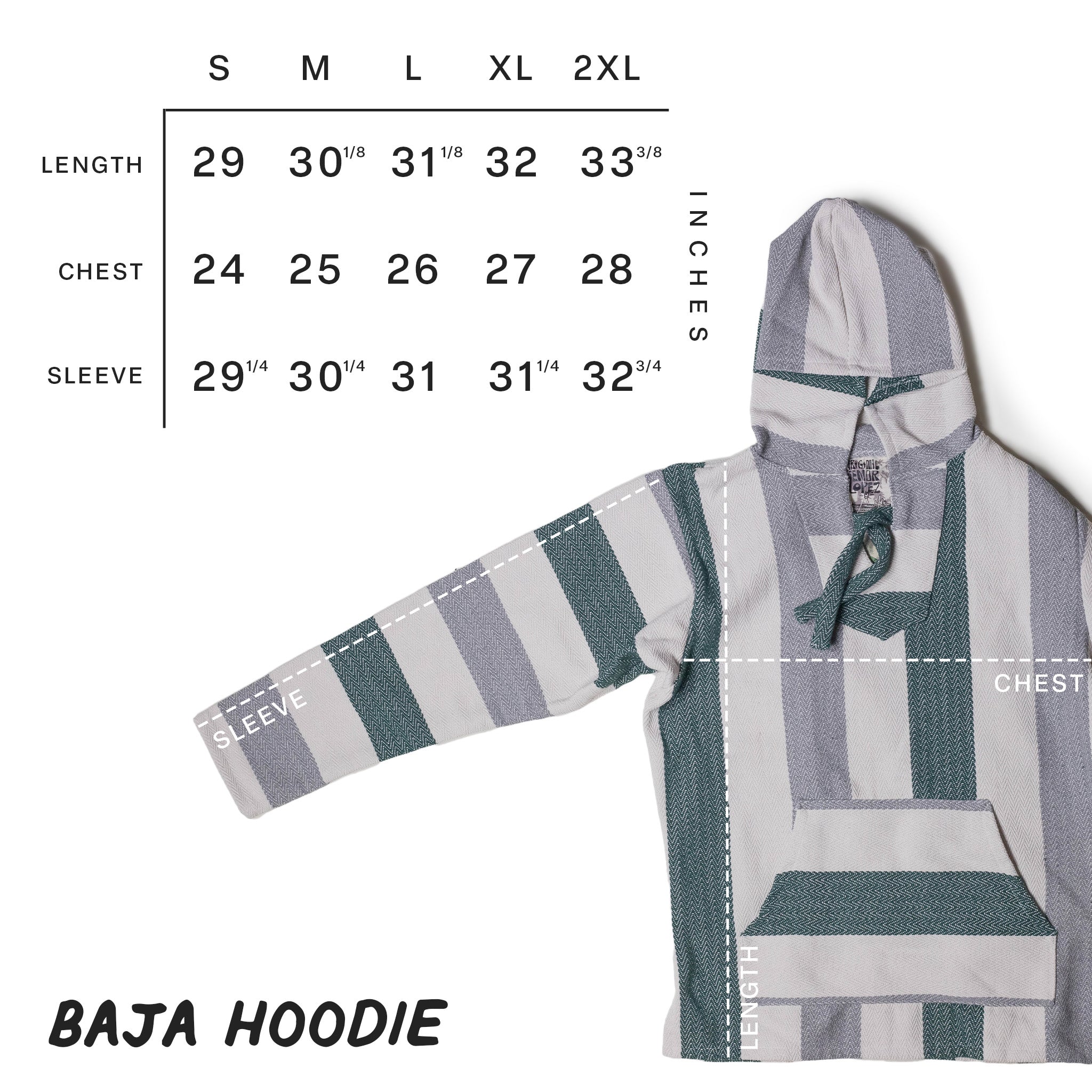 Señor Lopez Premium Baja Hoodie – Authentic Mexican Eco Hoodie