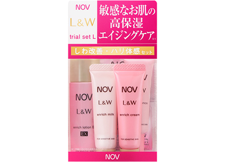 ノブ L&W お試しトライアルセットの内容【NOVの高保湿エイジングケア