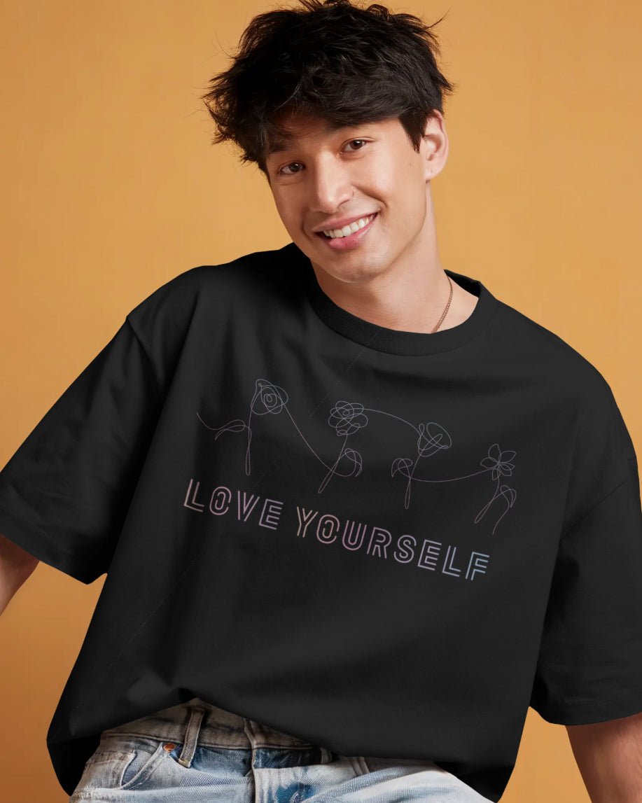 BTS - Love Yourself Oversized T-Shirt – SeoulMate