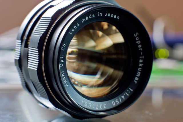The SMC Takumar 50mm F1.4 lens is Very Sharp But it Has a Dirty
