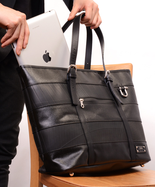 森野帆布コラボ／ボーダートートバッグ | 日本職人が作るメンズ トート