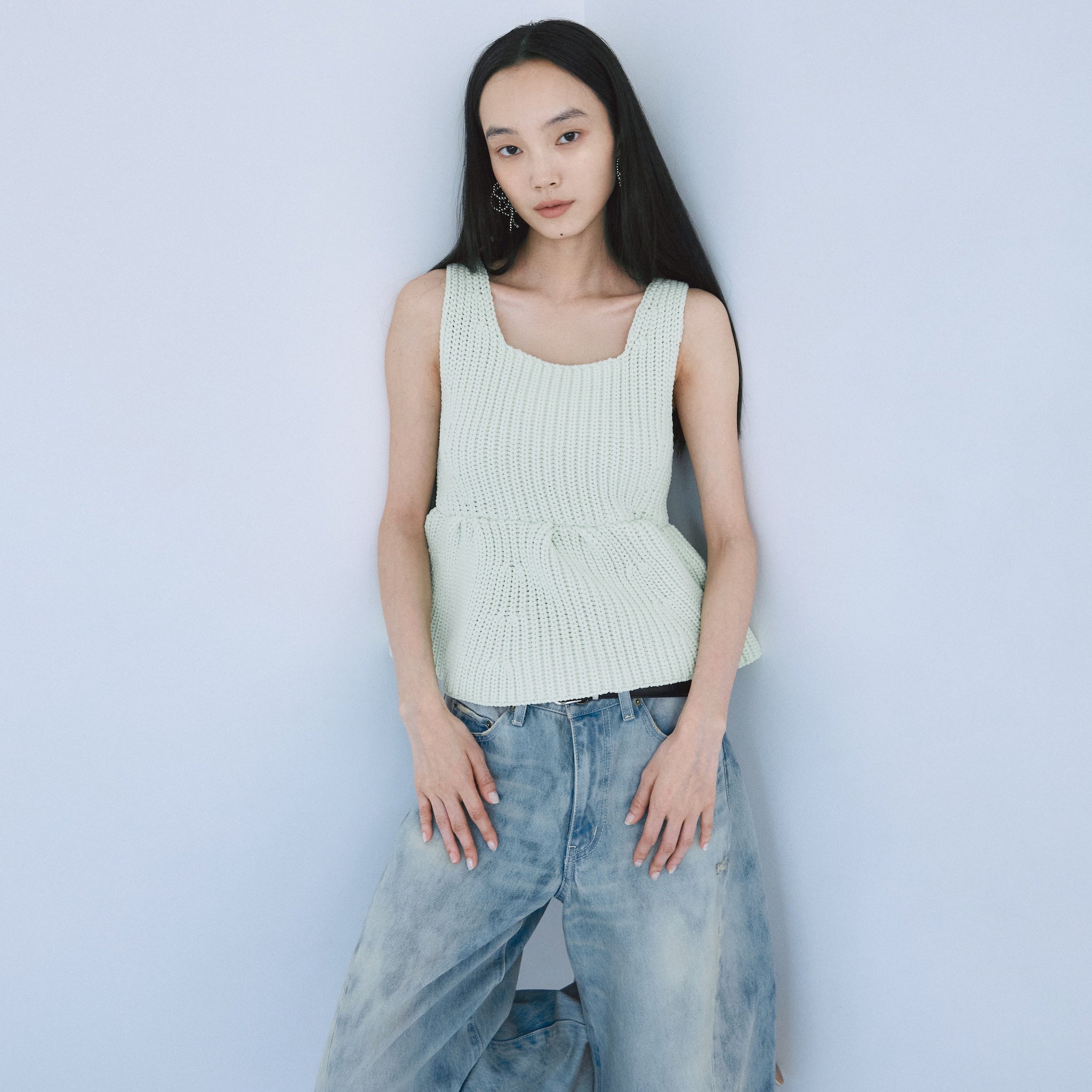 ハイネックスウェットショートロンパース グレー S シールームリン sea