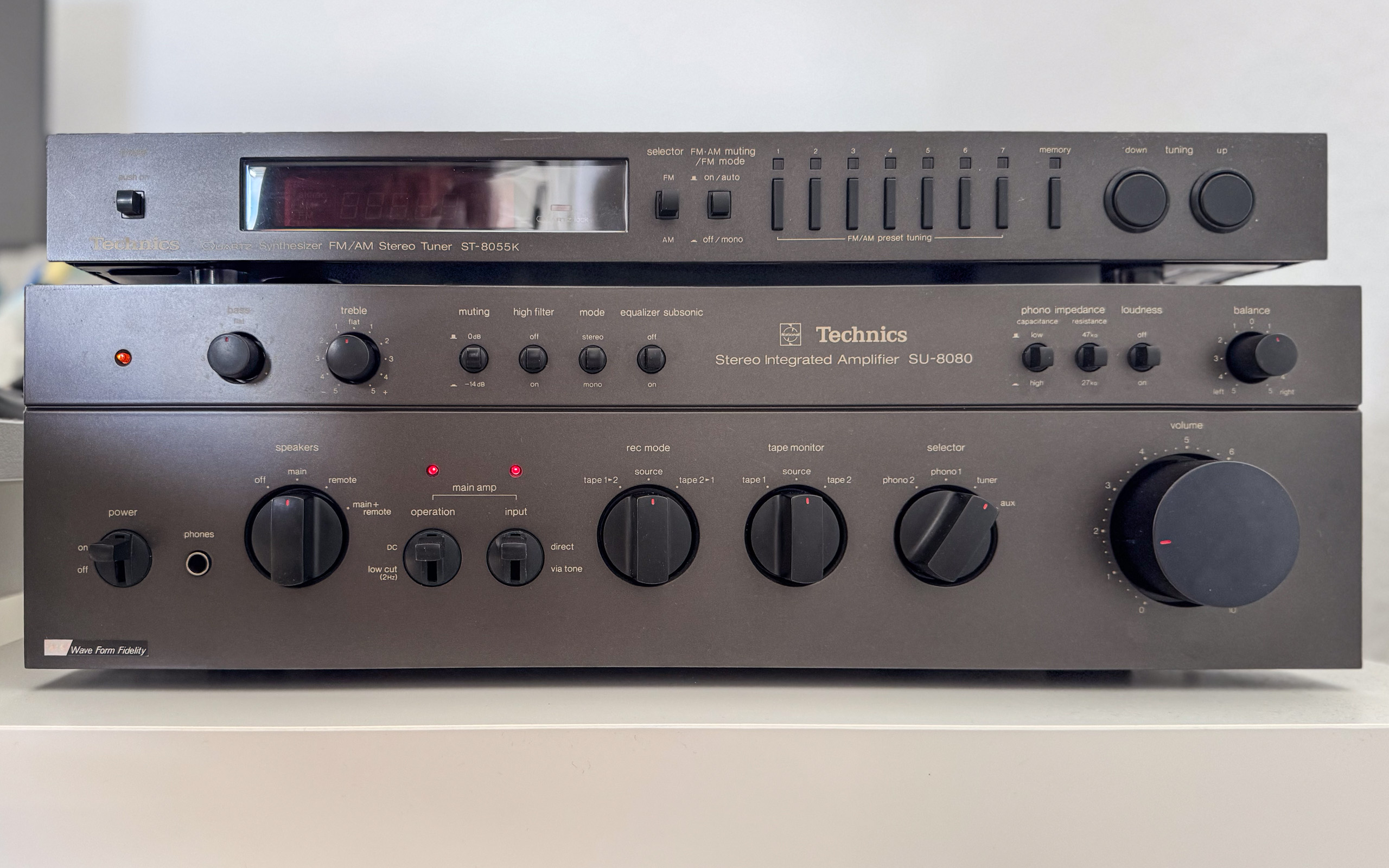Technics SU-8080 Stereo Integrated Amplifier: Restoration