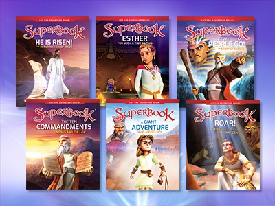 CBN.com - Get the Latest Superbook DVD - Anime Animation Bible
