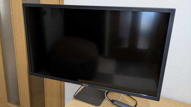 山善の24インチチューナーレステレビ「QRH-24TL2K」を買ってみた。思っ