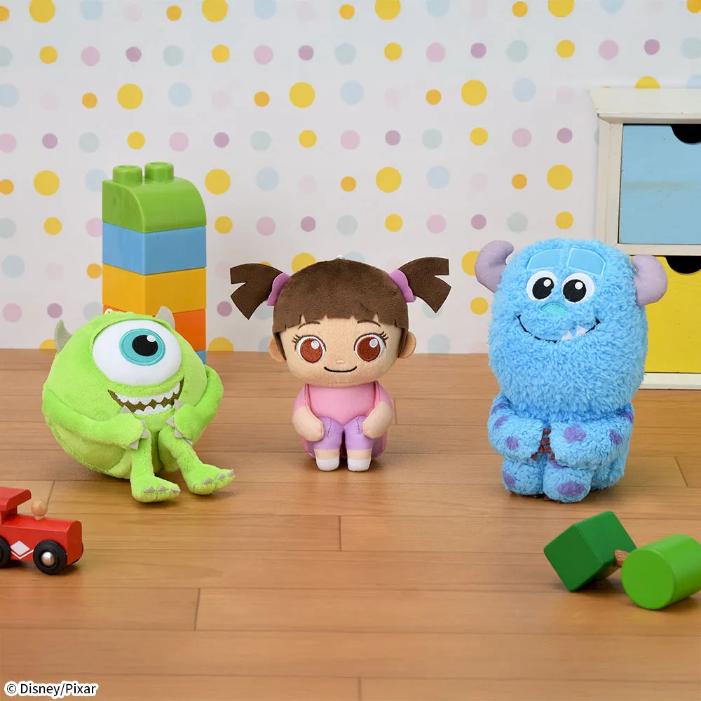 モンスターズ・インク ぬいぐるみ 体育座りVer.｜プライズ・くじ