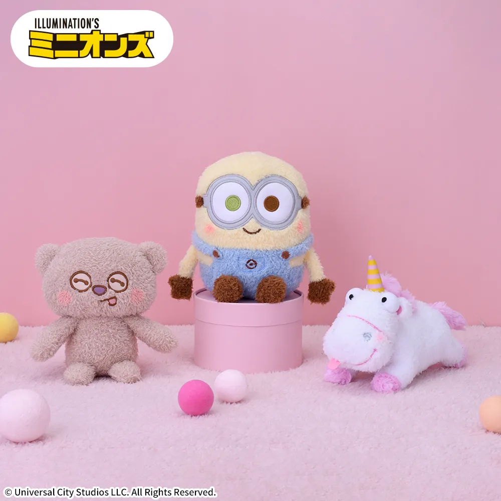 ミニオン 赤いほっぺ ぬいぐるみ｜プライズ・くじ・グッズ情報なら