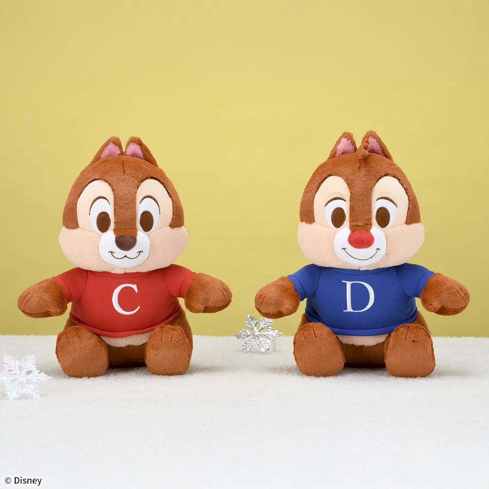チップとデール ぬいぐるみ 100周年記念 2体セット チップとデール