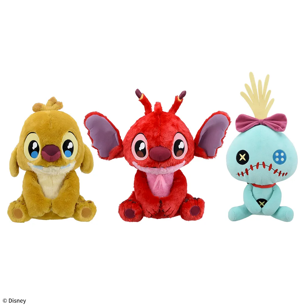 ルーベン&リロイ&スクランプ うるりぃみぃ ぬいぐるみ｜プライズ・くじ