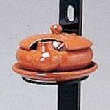 通販販売【茶道具・夜咄】 するめ瓦 赤楽 *川嵜和楽*松楽窯* 茶事*茶会