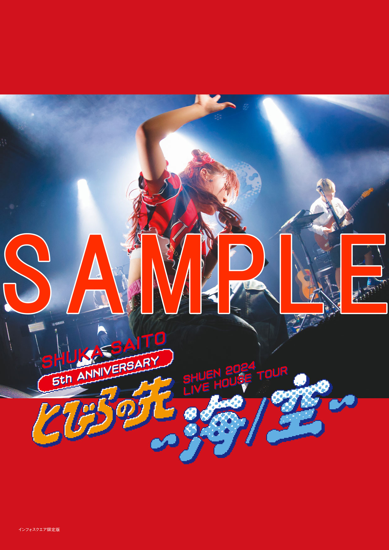 斉藤朱夏 ライブフォトブック 朱演2024 LIVE HOUSE TOUR「とびらの先