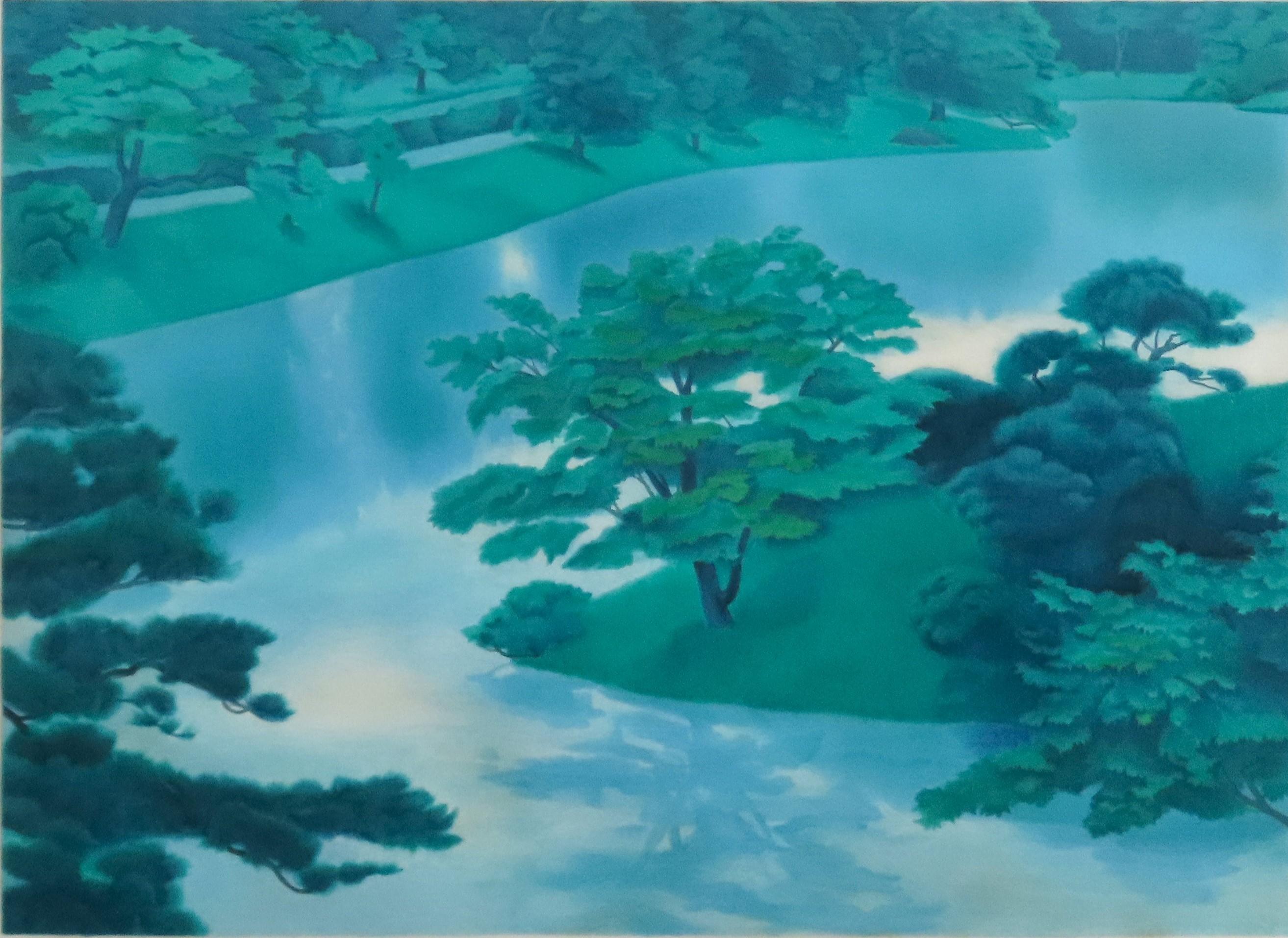 緑映(「日本の四季のこころ」より)」 | ｜正光画廊