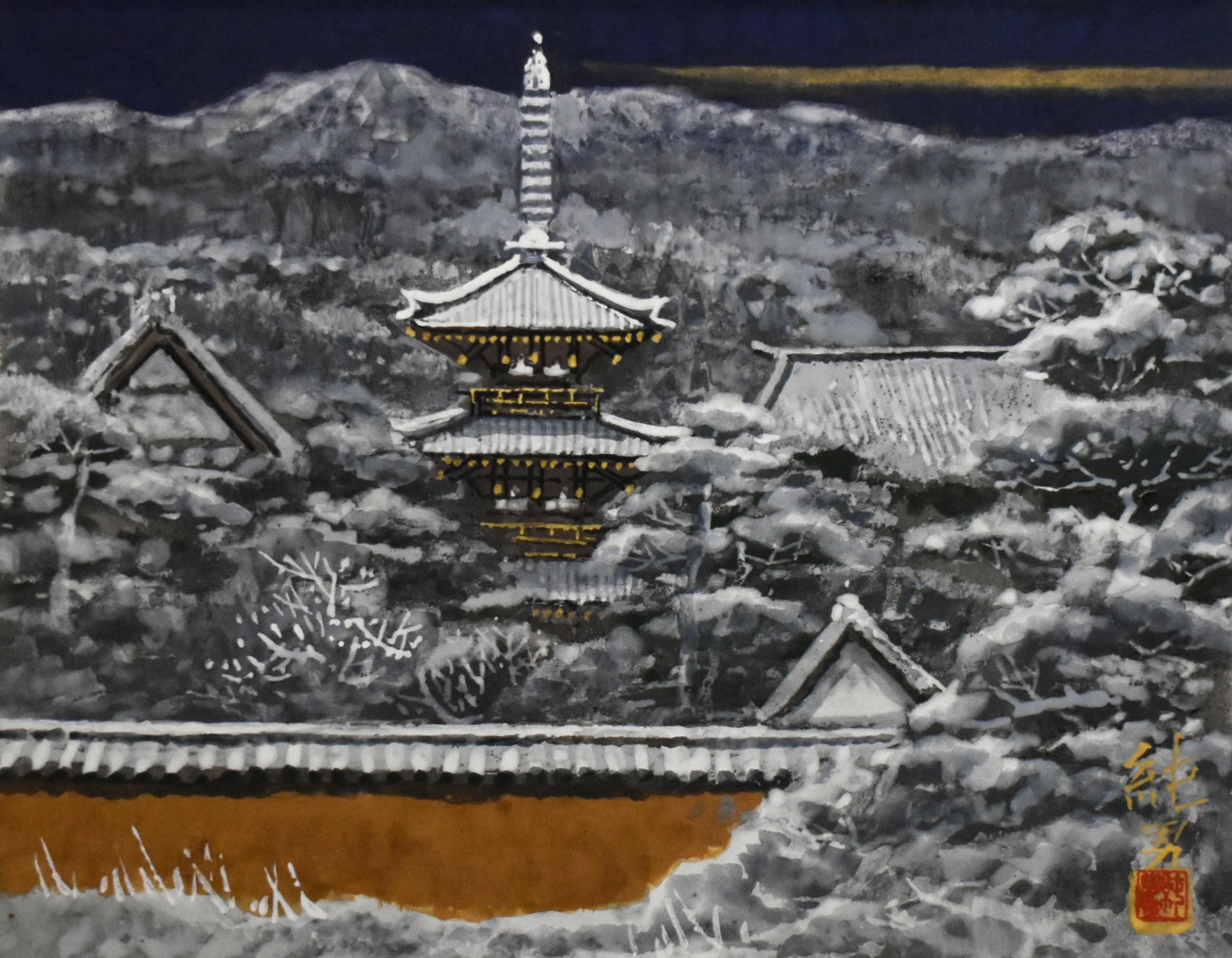 日本画SM 「新雪大和」 | ｜正光画廊