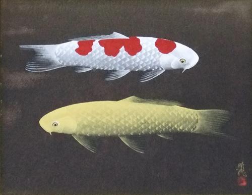 日本画10号 「鯉」 | ｜正光画廊