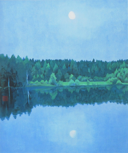 緑映(「日本の四季のこころ」より)」 | ｜正光画廊