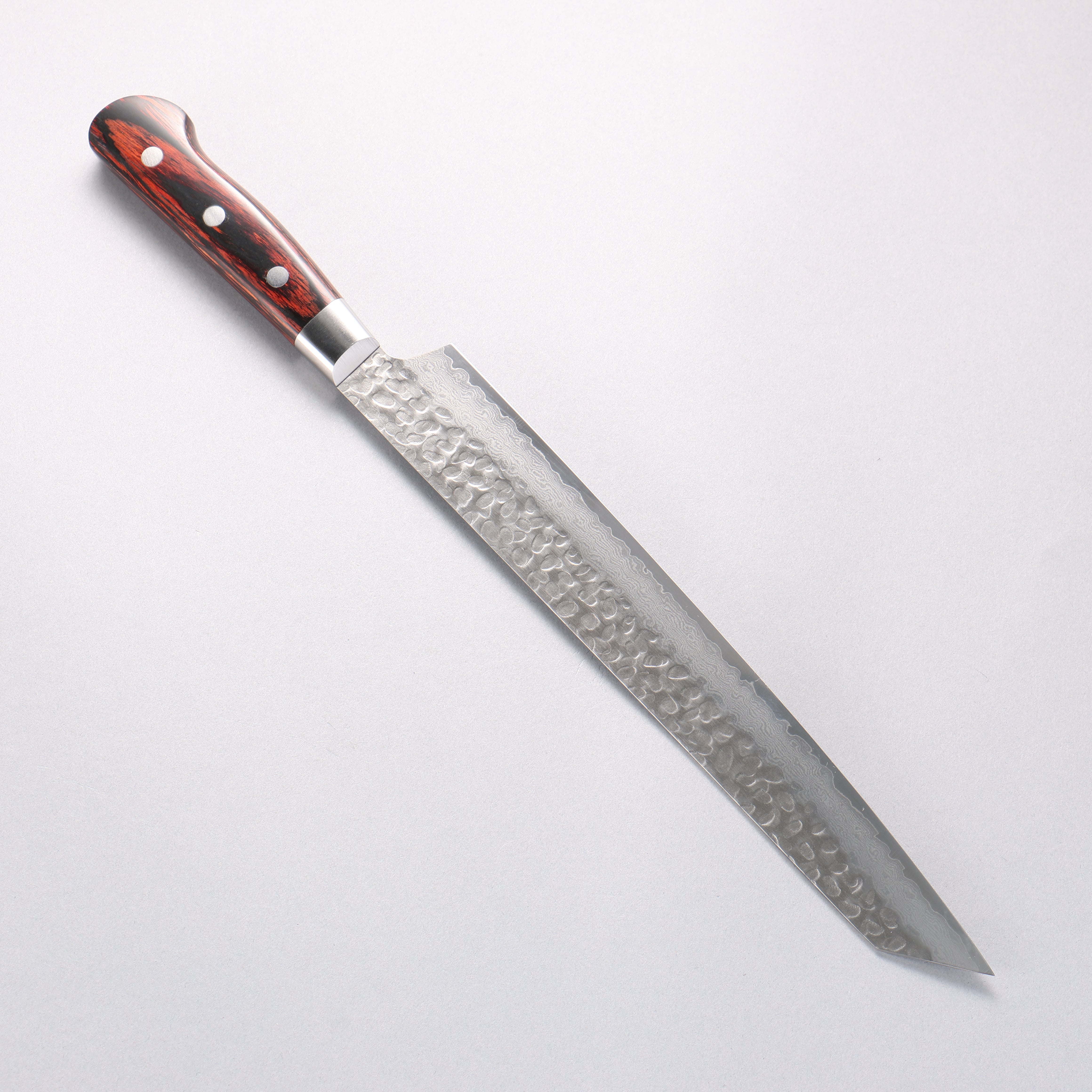 堺 孝行 VG10 33層 ダマスカス 剣型柳刃包丁 270mm マホガニー柄