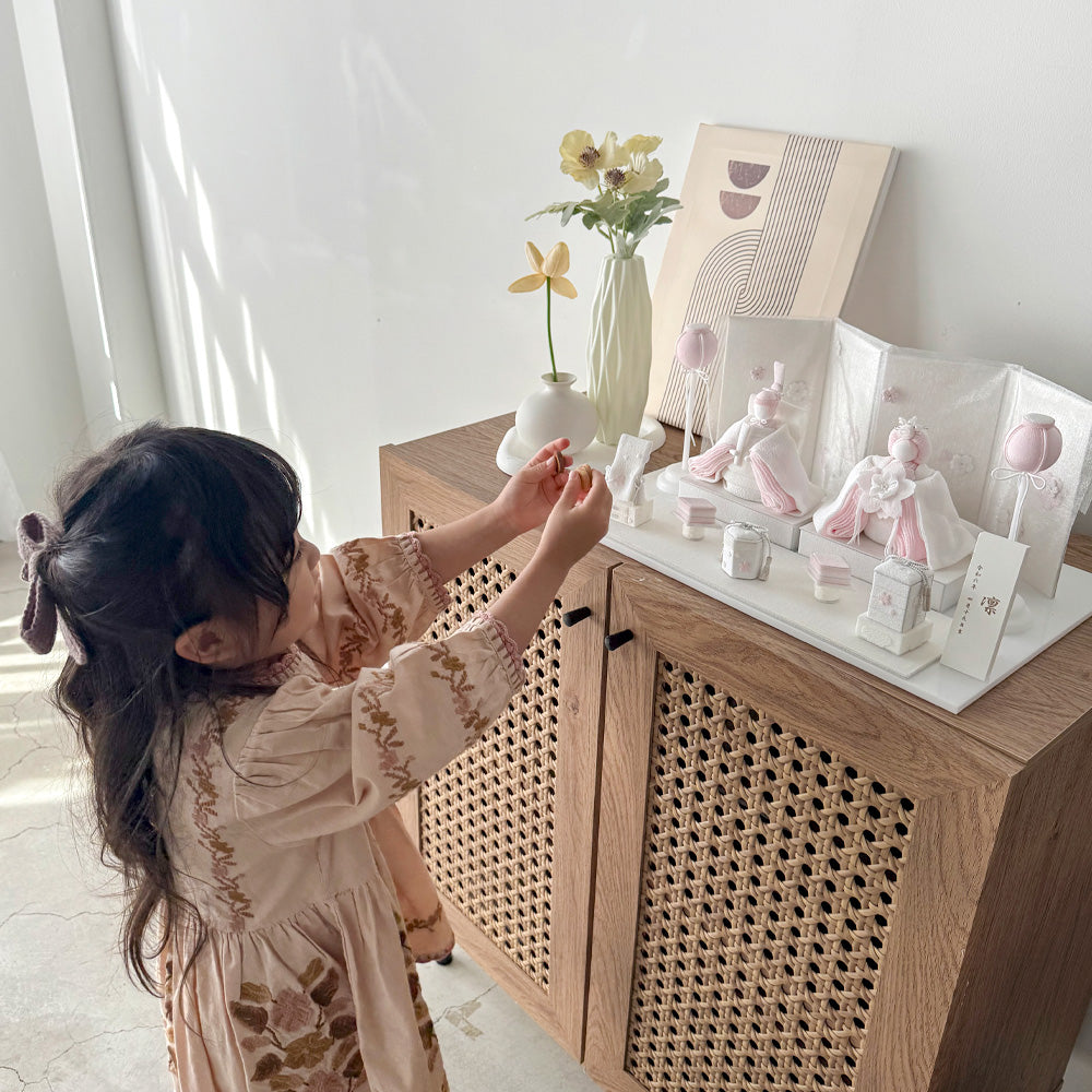 雛人形 HAKI （ハキ） 桃花 （ももか） 白粋 cuna select限定｜出産