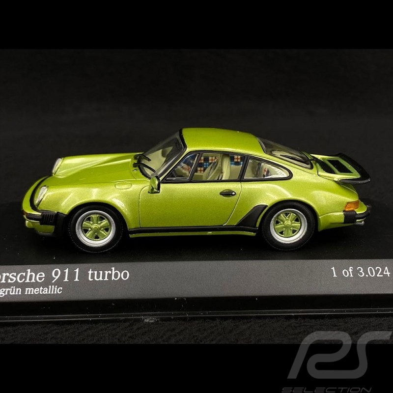 Porsche 911 Turbo Type 930 1977 Lime Green Metallic 1/43