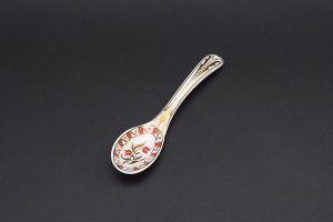 エインズレイ オーチャードゴールド スプーン＆フォーク（2本セット