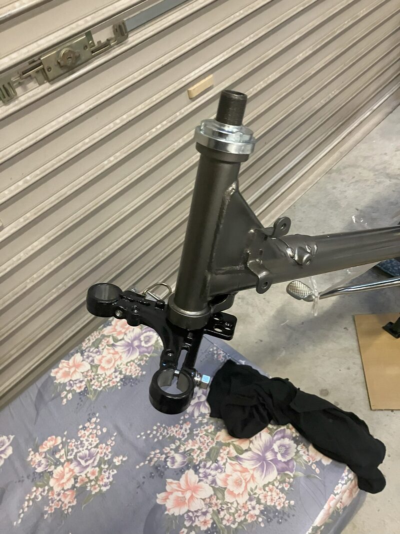 鉄カブをカスタム（フロントフォーク流用編） - 気ままな風のように