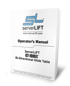 ServerLIFT® Manuals & Instructions