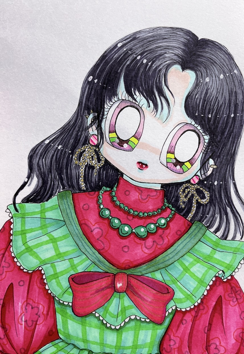 独特で可愛い！個性的な絵柄でかわいくしちゃいます 完全手描き