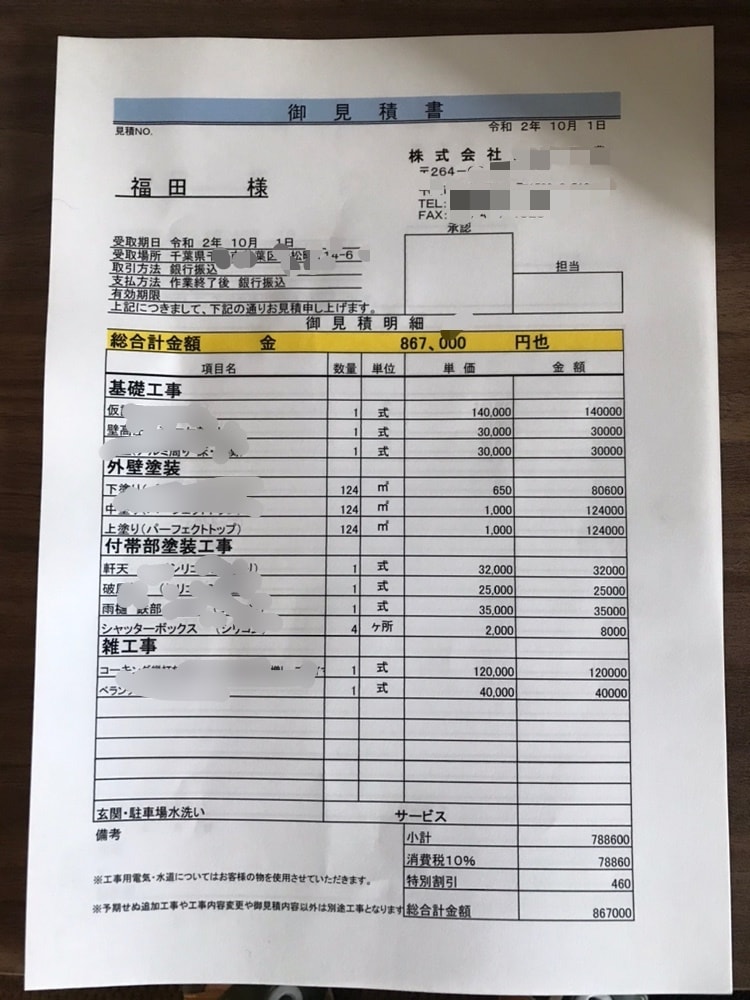 個人事業主様・1人親方様のお手伝い致します 御見積書・契約書・工事